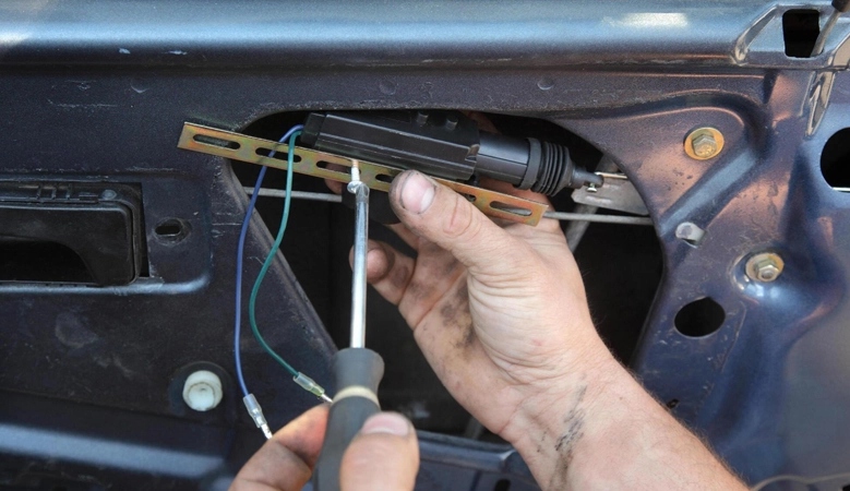 Car Door Lock Cylinder Replacement