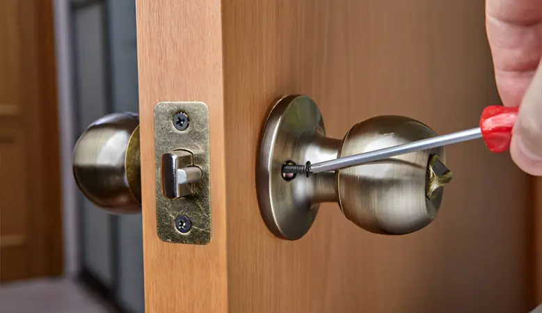 Wooden Door Lock Repair