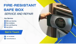 fire-resistant safe box