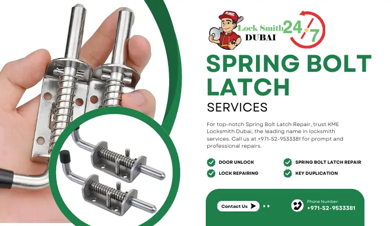 Spring Bolt Latch