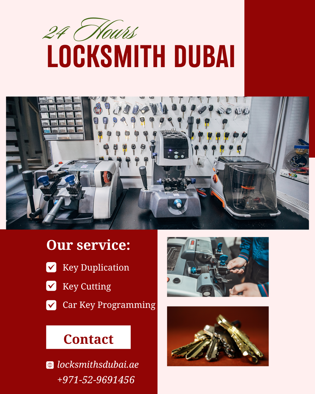 Key Duplication Expert in Dubai