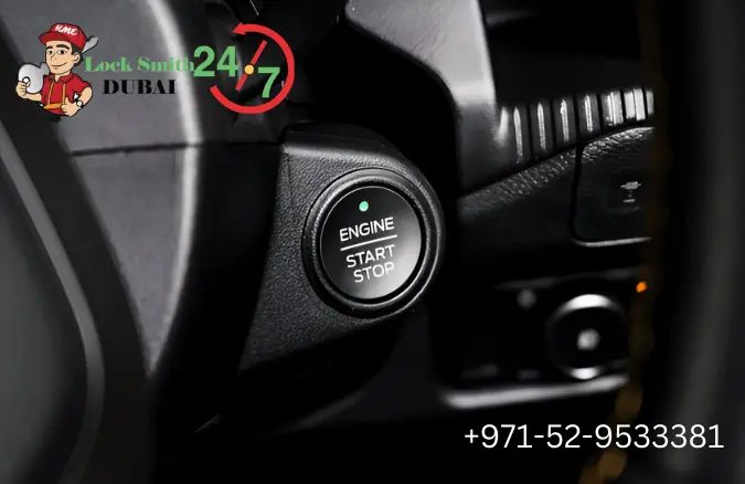 Push to start key fob