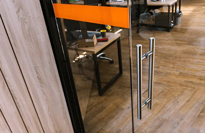 Glass Automatic Door Lock