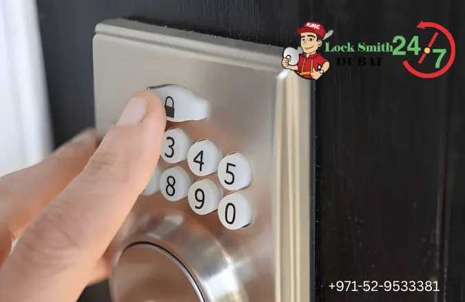 Pin code door lock