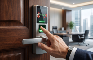 Biometric door