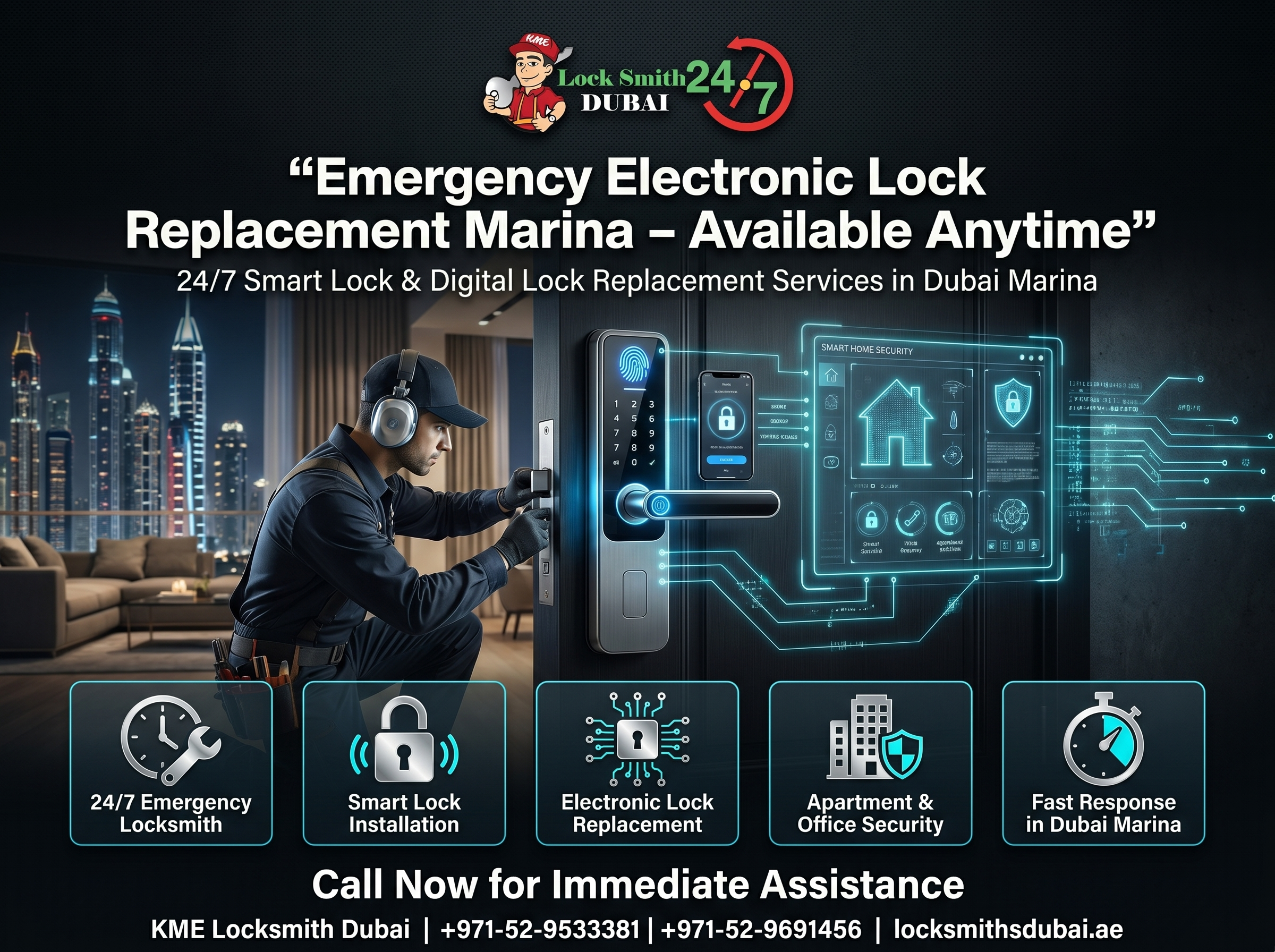 Electronic Lock Replacement